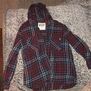 Garage boyfriend fit flannel